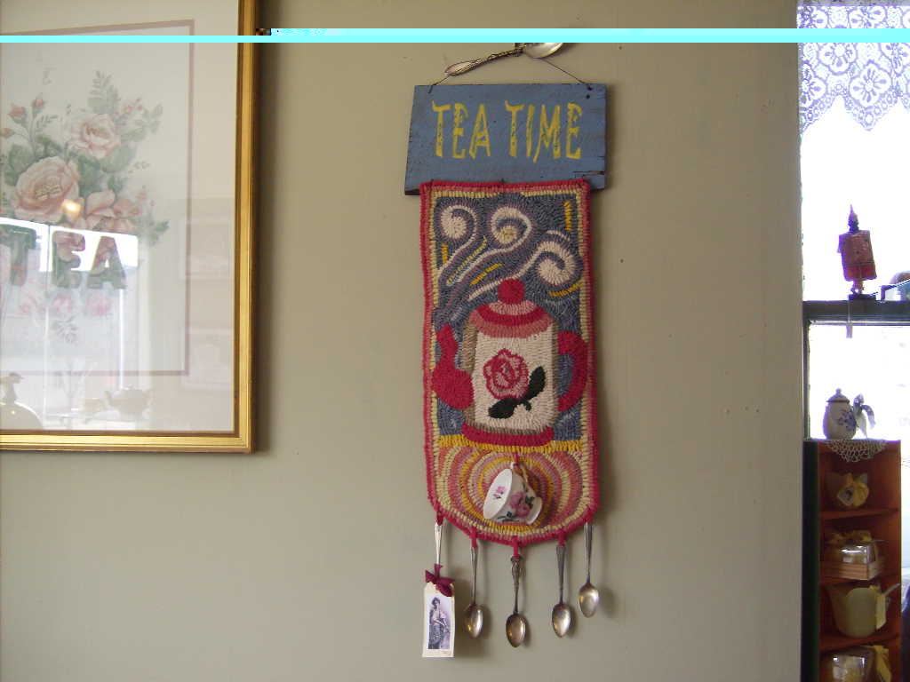 General Store Primitives Rug hooking...