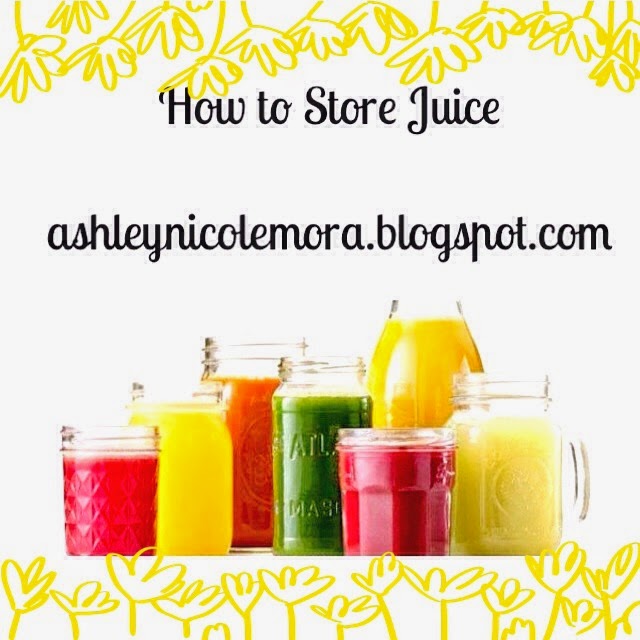 Sparkling from the Inside Out How to Store Juice