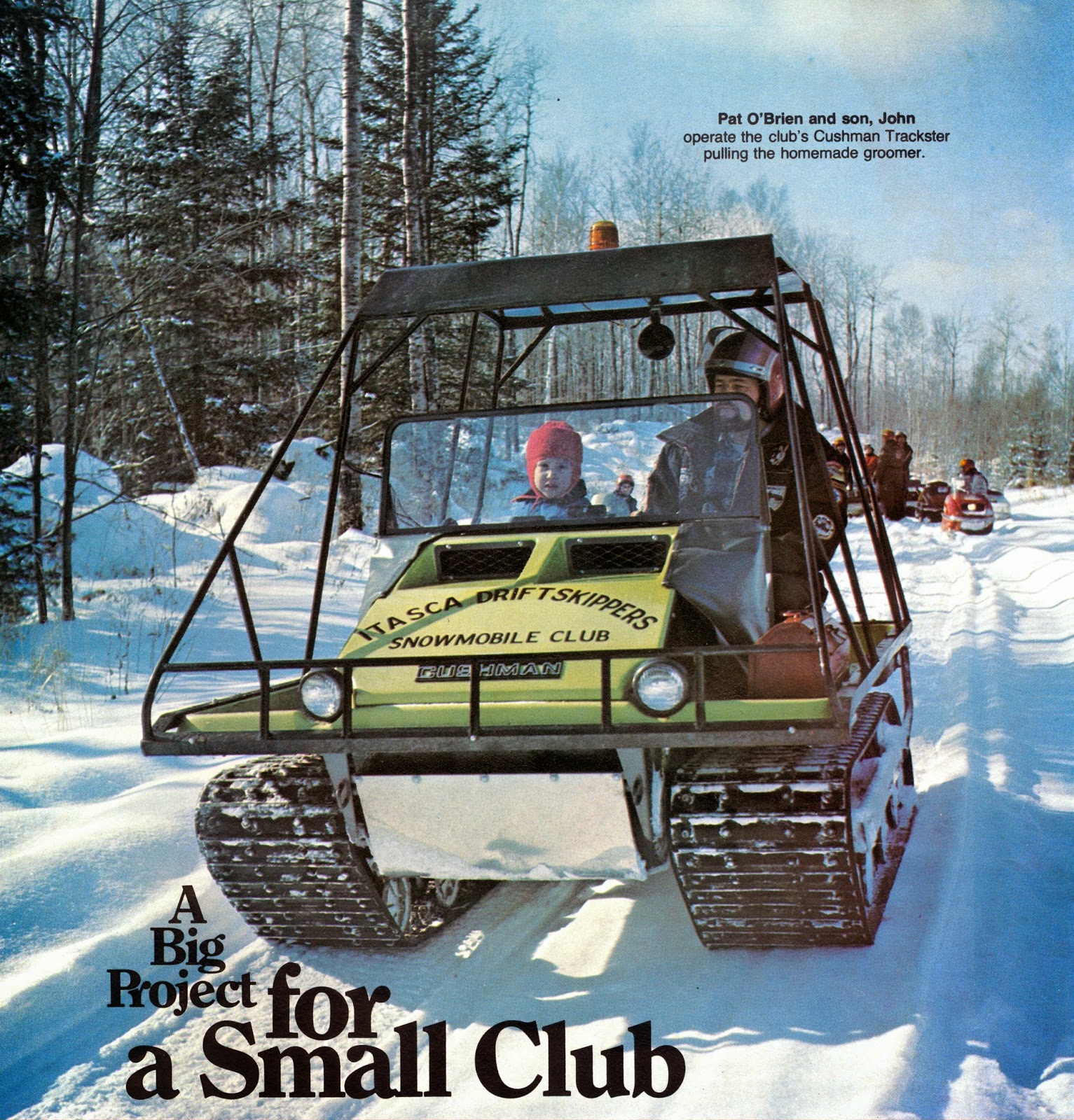 CLASSIC SNOWMOBILES OF THE PAST ITASKA DRIFTSKIPPERS TRAILS
