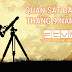 Quan sát bầu trời tháng 9 năm 2015