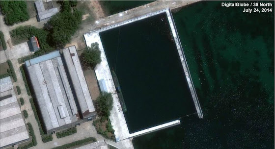 According to South Korean and U.S. intelligence officials, the North has been developing a submarine-launched ballistic missile (SLBM) in a move to boost its underwater missile strike capabilities after launching a new 2,500-ton submarine last year 66 meter submarine