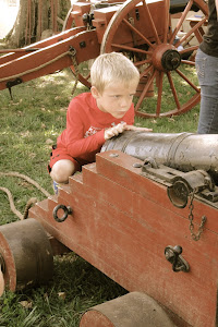 Shooting the cannon...