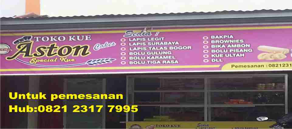Toko Kue Bolu di Tangerang, Kue Enak, Kue Basah, Toko Kue Ulang Tahun
