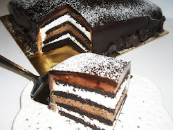 DOUBLE INDULGENCE CHOCOLATE CAKE