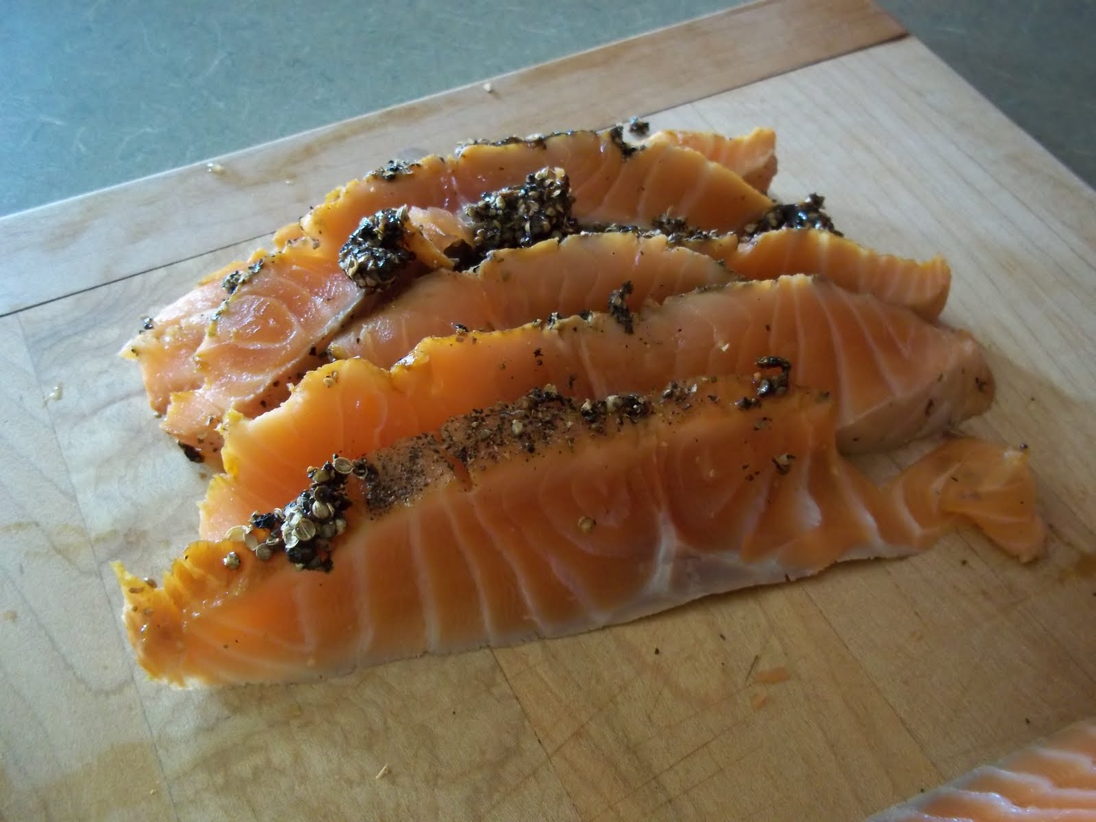 Dinner Done Yesterday Salmon Pastrami