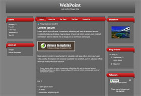 WebPoint Blogger Template