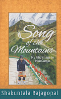 http://www.amazon.com/Song-Mountains-Pilgrimage-Maa-Ganga/dp/193644982X/ref=sr_1_2?ie=UTF8&qid=1441559666&sr=8-2&keywords=shakuntala+rajagopal