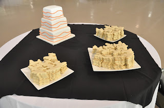 Orange wedding cake sugar cookies Jen Bakes Cakes