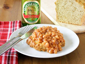Maple and Beer Baked Beans