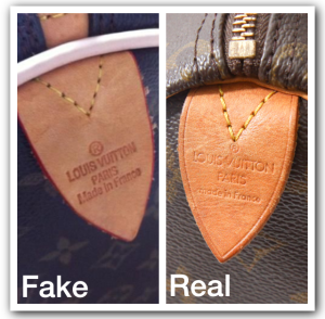 Fake vs Real, Louis Vuitton Monogram Speedy 25