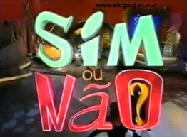 Logotipo do concurso 'Sim ou Não' da SIC