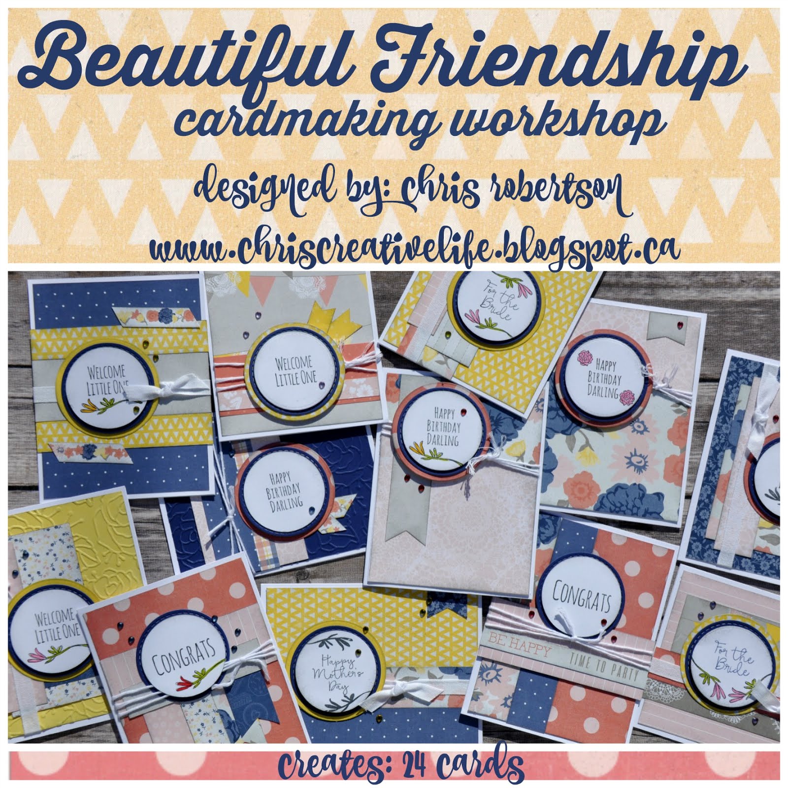 Beautiful Friendship Cardmaking Workshop