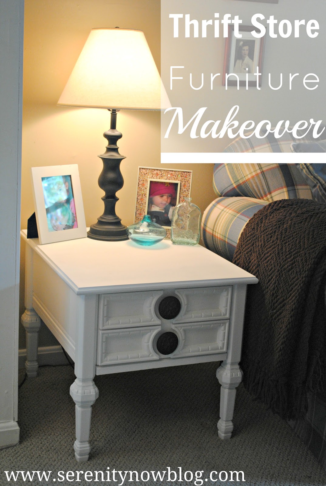 Serenity Now Thrift Store Furniture Makeover (End Tables)
