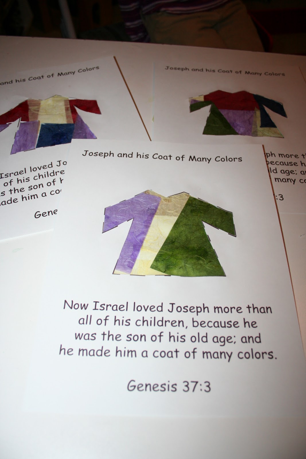 Our Country Road Bible Activity Book Joseph and the Coat of Many Colors