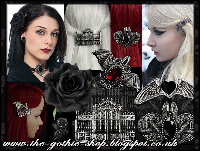 The Gothic Shop Blog Best Gothic Hair Accessories