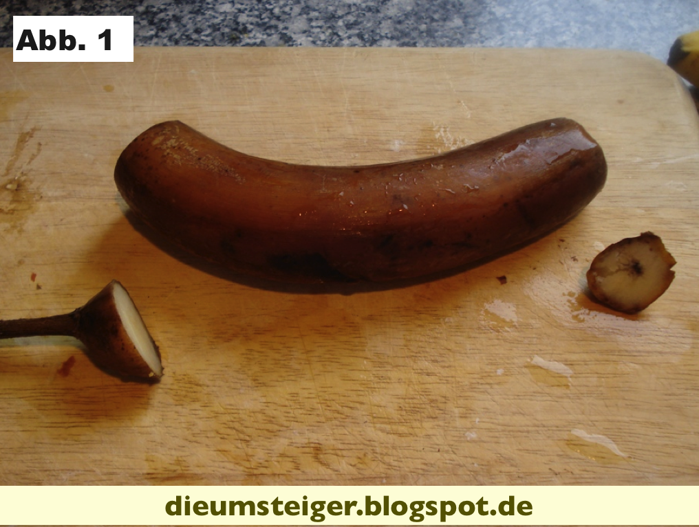Die Umsteigerweg vom Fleisch! Bananen richtig einfrieren!