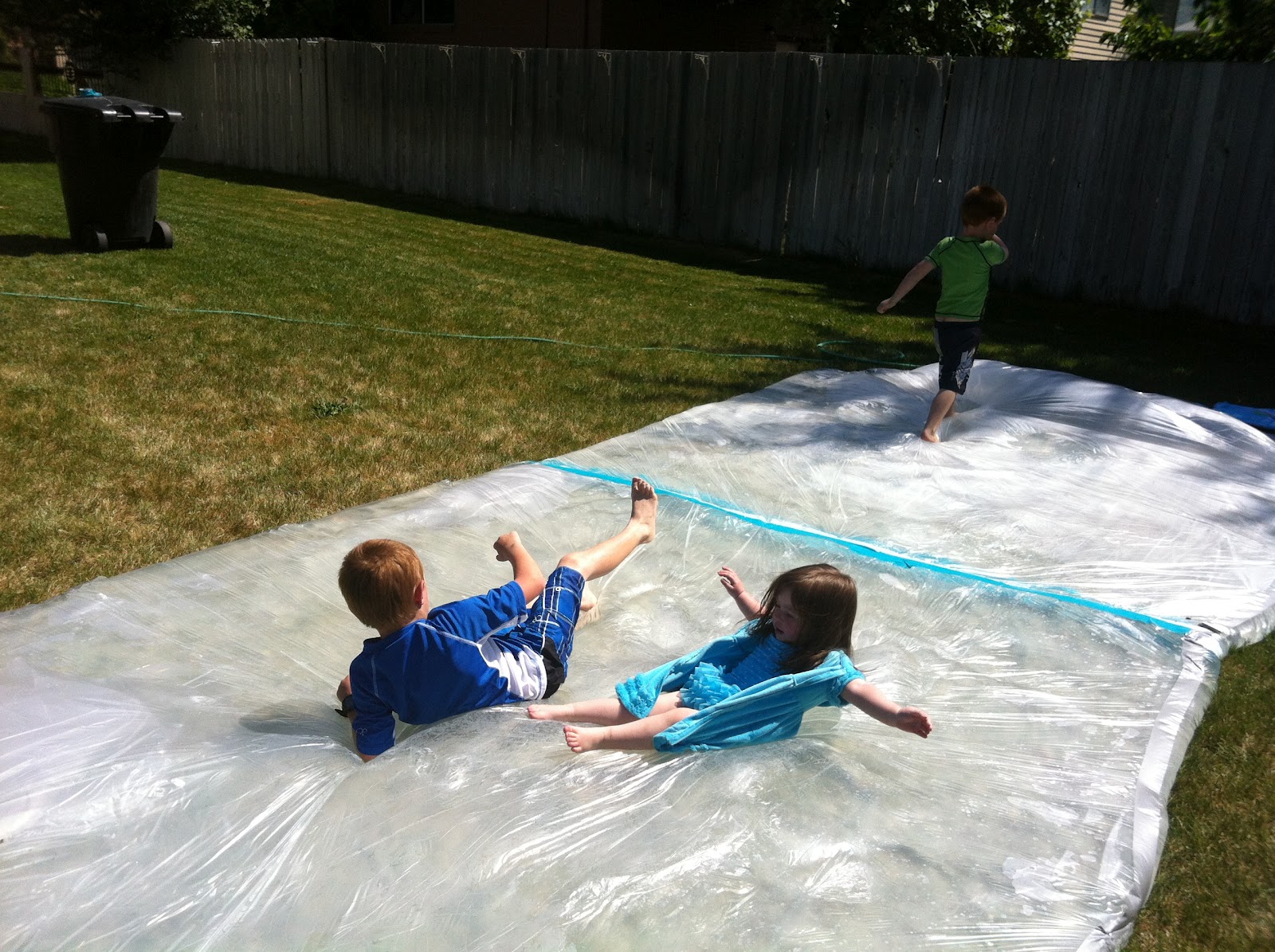 Utah County Mom Giant "water bed" outside sensory bag
