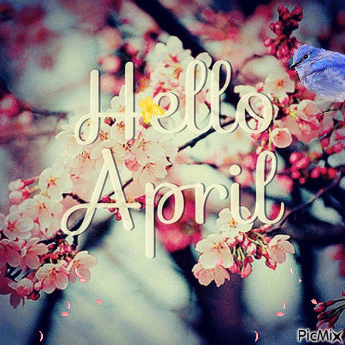 *APRIL IS HERE!!!!