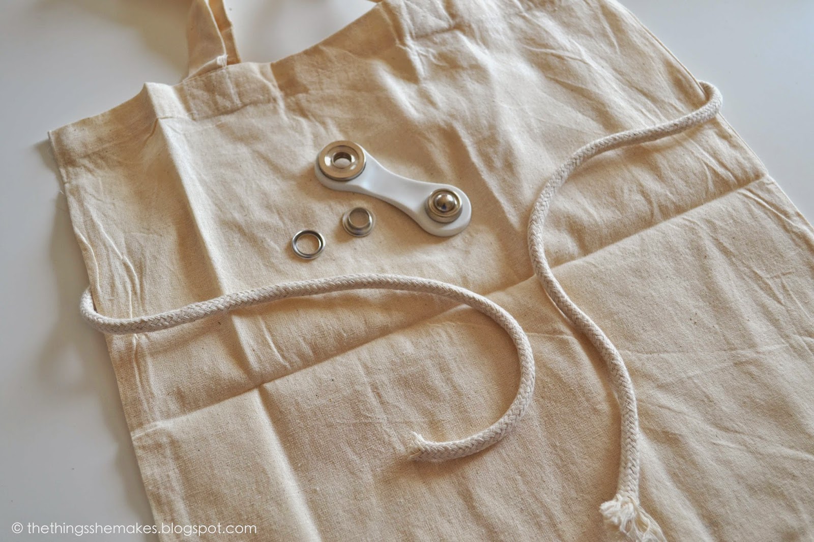 How To Make a Nautical Rope Eyelet Tote The Things She Makes
