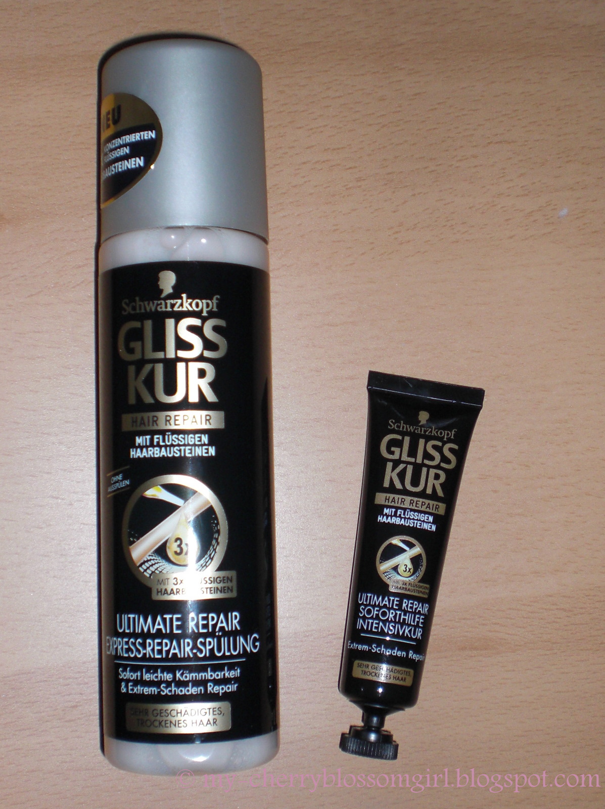 Cherry Blossom Girl Gliss Kur Ultimate Repair