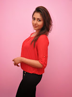 Madhu Shalini glam pics in Red top-cover-photo