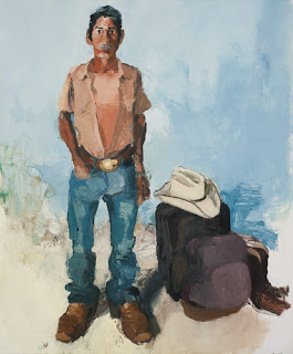 Josh Sonsini's Byron, 2009. Oil on canvas