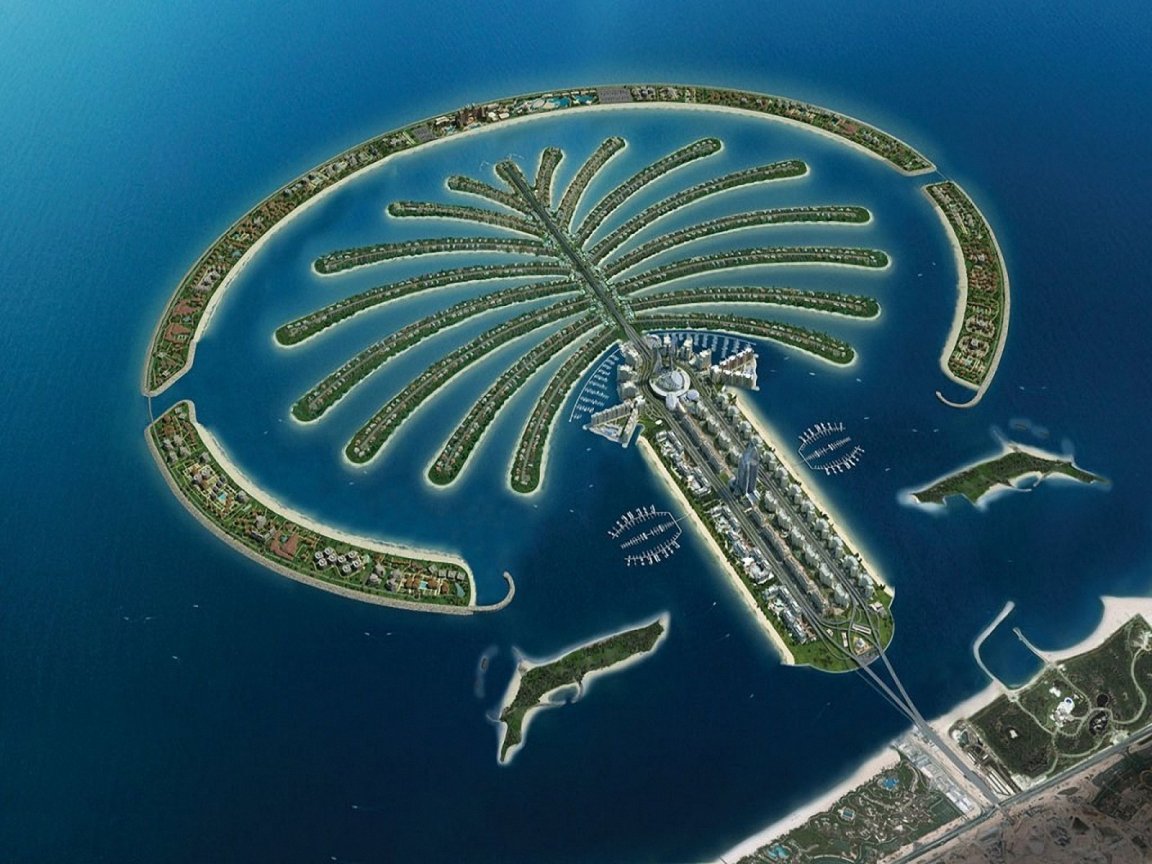 Palm Island, Dubai Spectacular Places