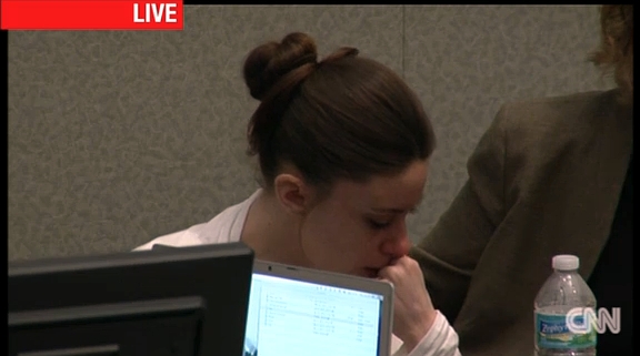 Not once did Casey look at the casey anthony pictures of skull. Not once did Casey look at the