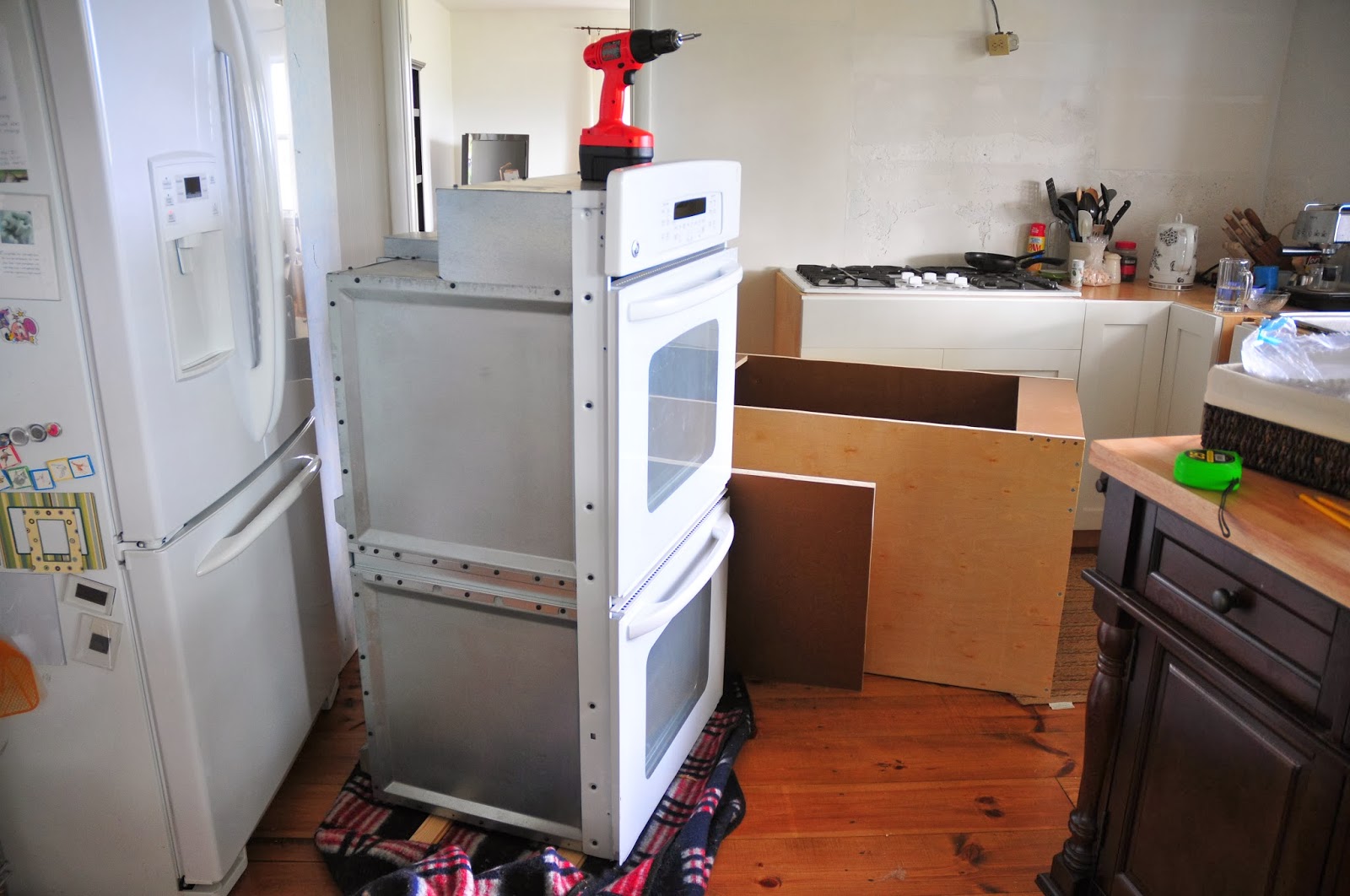 plum tree place Our DIY Double Oven