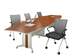 TransAction Series Powered Conference Table by Mayline TransAction Series Powered Conference Table by Mayline