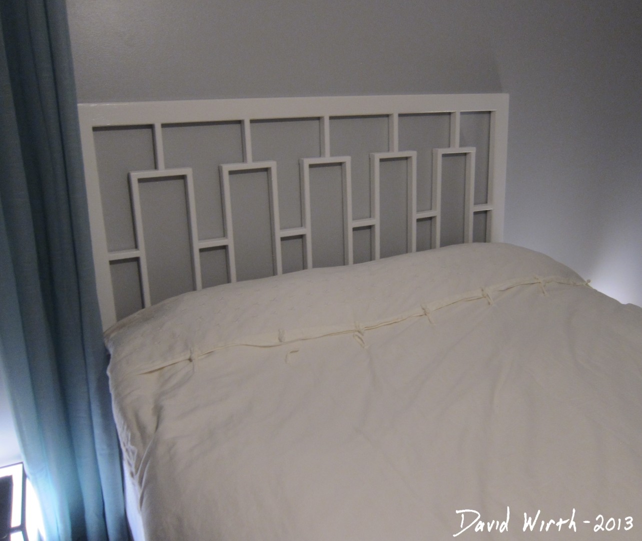 16 Pine Headboard for Queen Bed