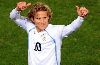 Diego Forlan es el jugador que más partidos ha jugado con Uruguay