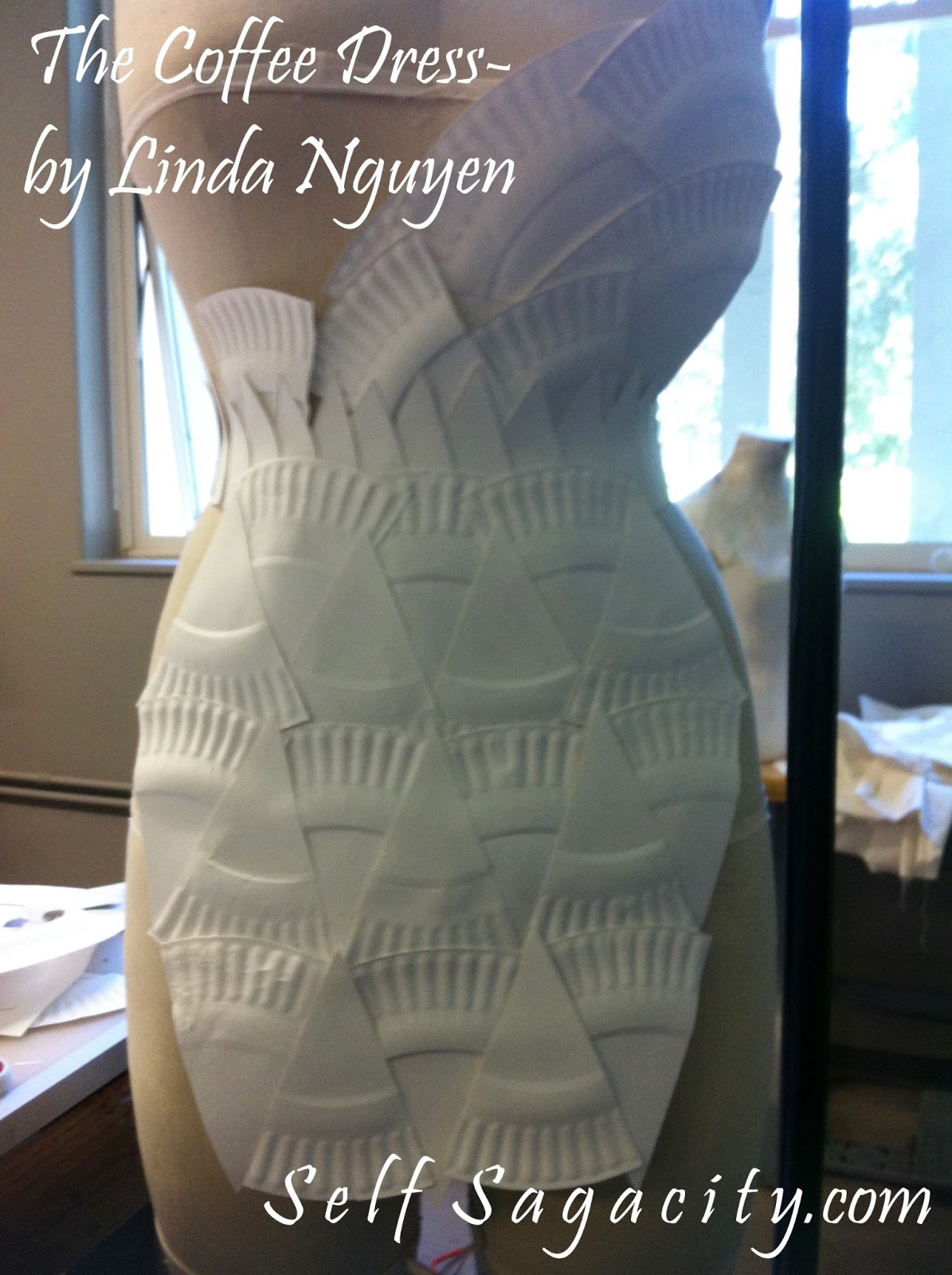 Pizza Slices Paper Plates Coffee Dress - Self Sagacity Pizza Slices Paper Plates Coffee Dress - Self Sagacity