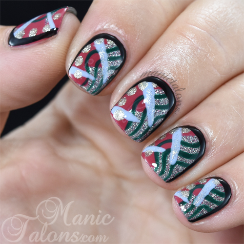 Abstract Nail Art with Akzentz Luxio Fall/Winter 2015