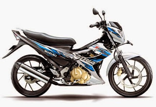 Satria Fu Briliant white Dark Grey Metalic Satria Fu Briliant white Dark Grey Metalic