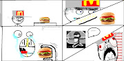 this comics talk about of burger and team fortress 2 spy . he scared meme . fffuuu