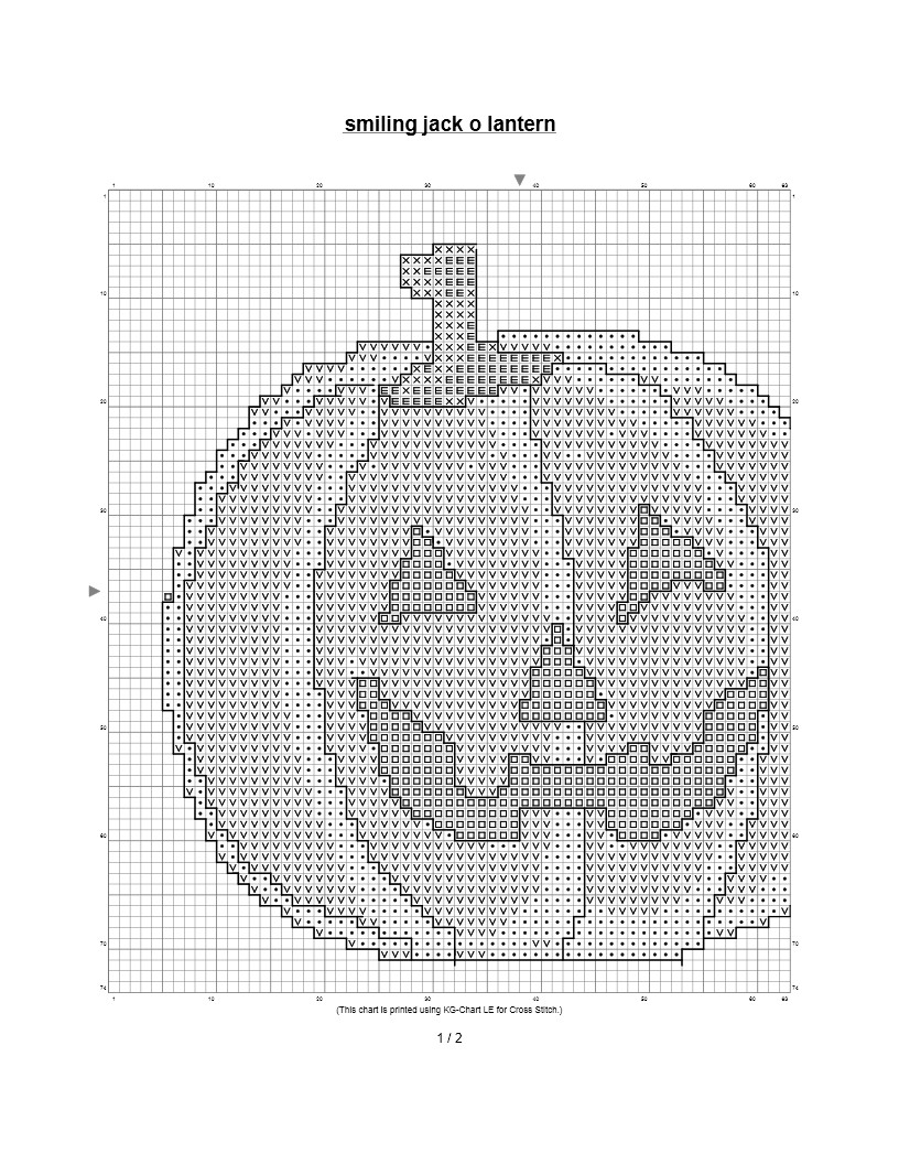 free cross stitch patterns and links small jack o lantern pattern
