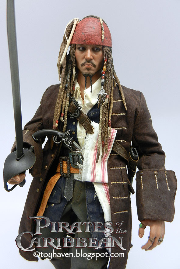 hot toys DX06 Pirates of the Caribbean Captain Jack Sparrow 1/6 Hands