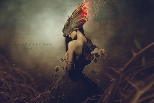 As incríveis, surreais e fantásticas foto-manipulações com anjos e mitologia de Carlos Quevedo Carlos Quevedo deviantart foto-manipulações photoshop sombrio surreal fantasia mitologia anjos deusas