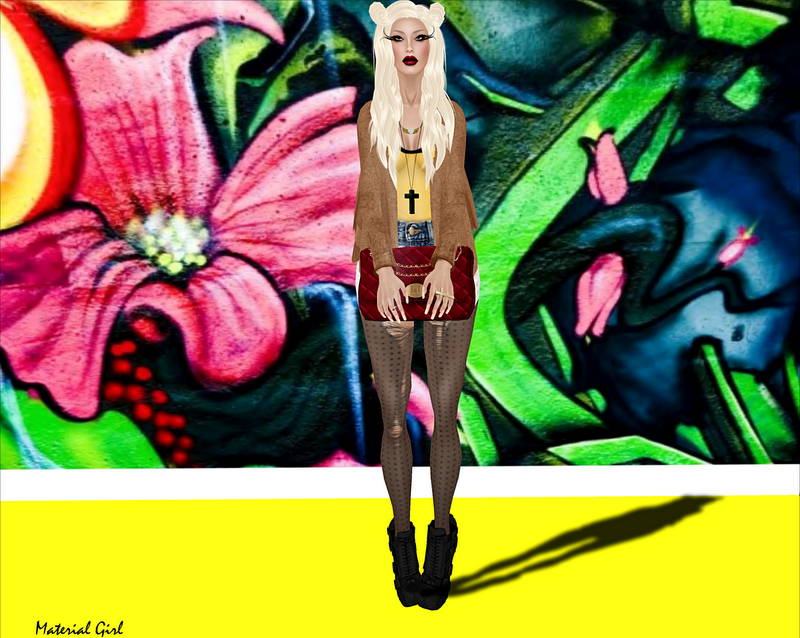 MATERIAL GIRL with SaVoy Nightfire... Lotus Flower Bomb...