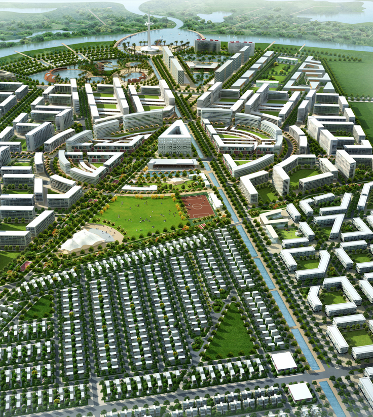 TOWNLAND NEW TOWNS & POLITICS GOVERNMENTLED VERSUS PRIVATE SECTOR