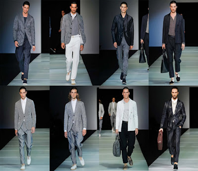 Moda Primavera 2012 de Giorgio Aramani hombres