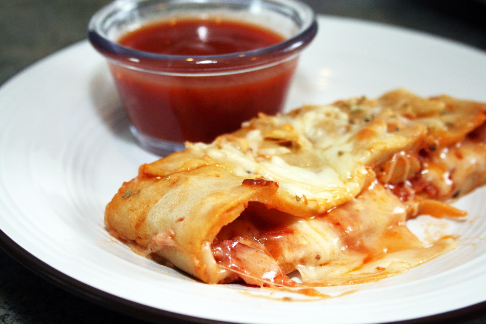 lazy gluten free pepperoni stromboli with pillsbury dough