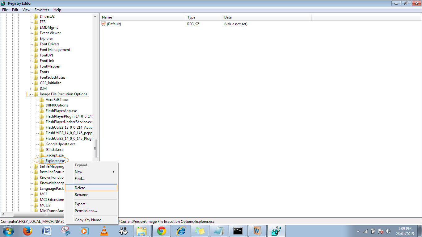 Explorer.exe does not show up automatically or computer goes to blank (Black) screen after