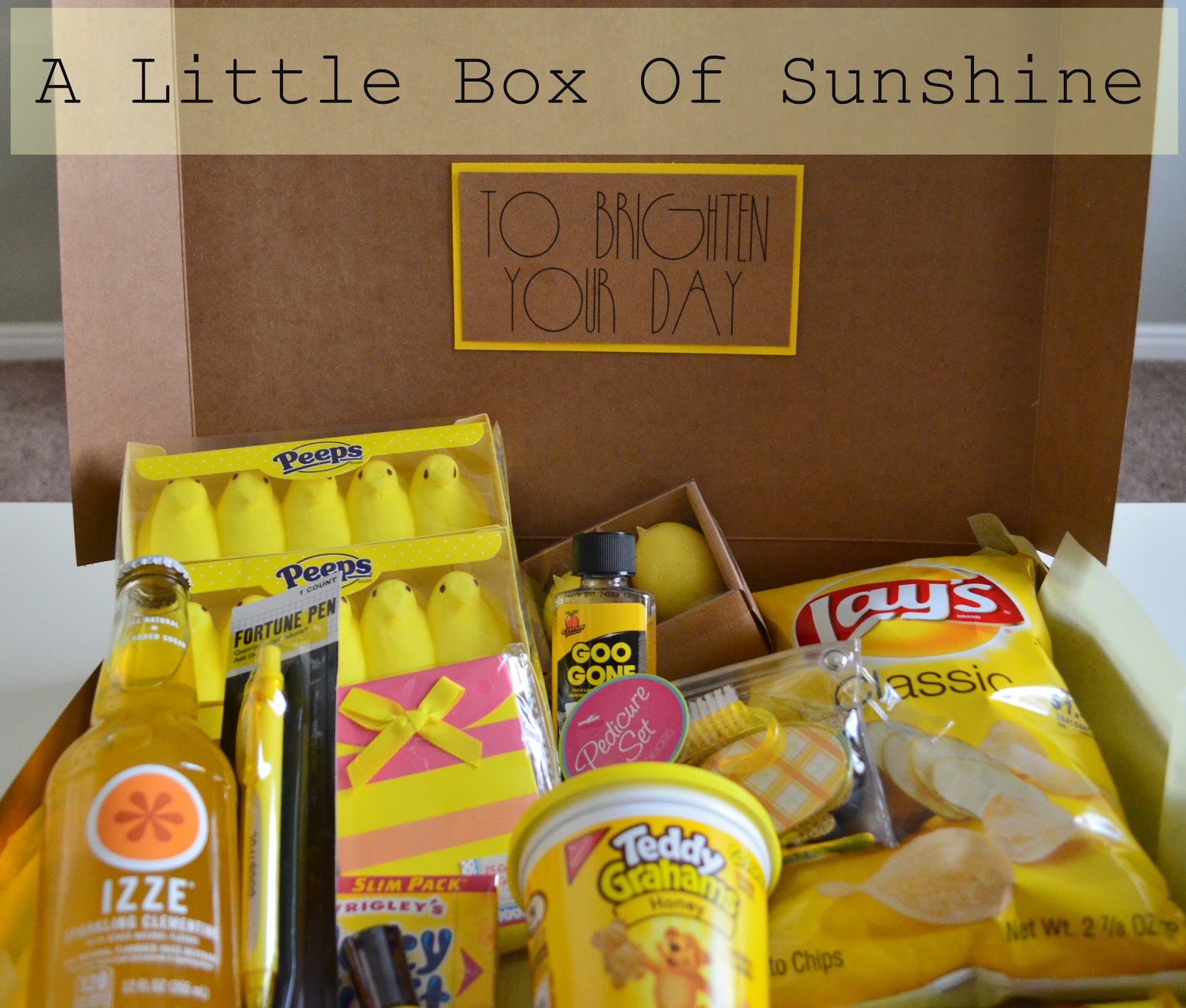 My Best Friend's Blog A Little Box of Sunshine