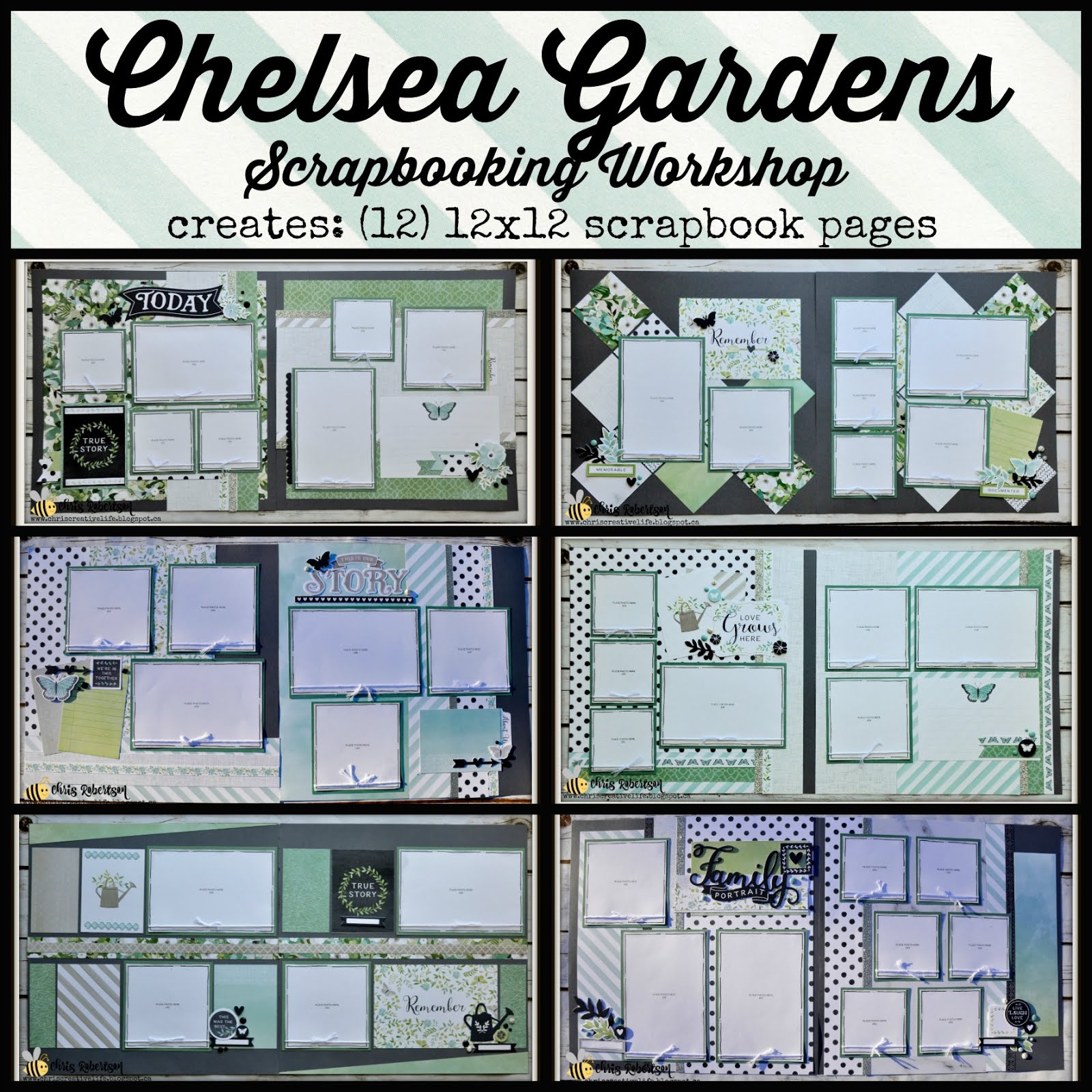 Chelsea Gardens Scrapbooking Workshop