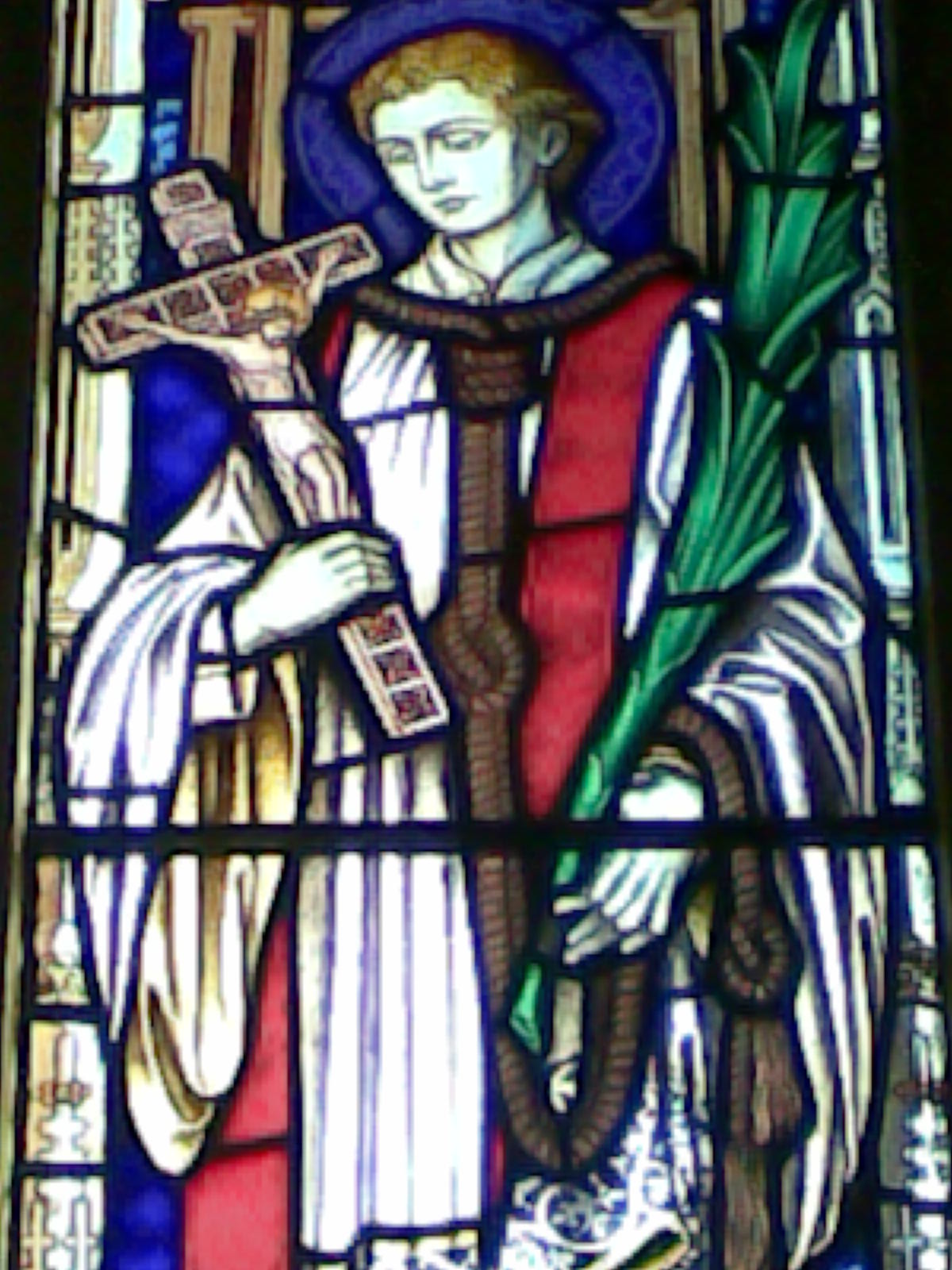 ORA PRO NOBIS Prayer to St. Eustace White Feast Day 25th October Louth