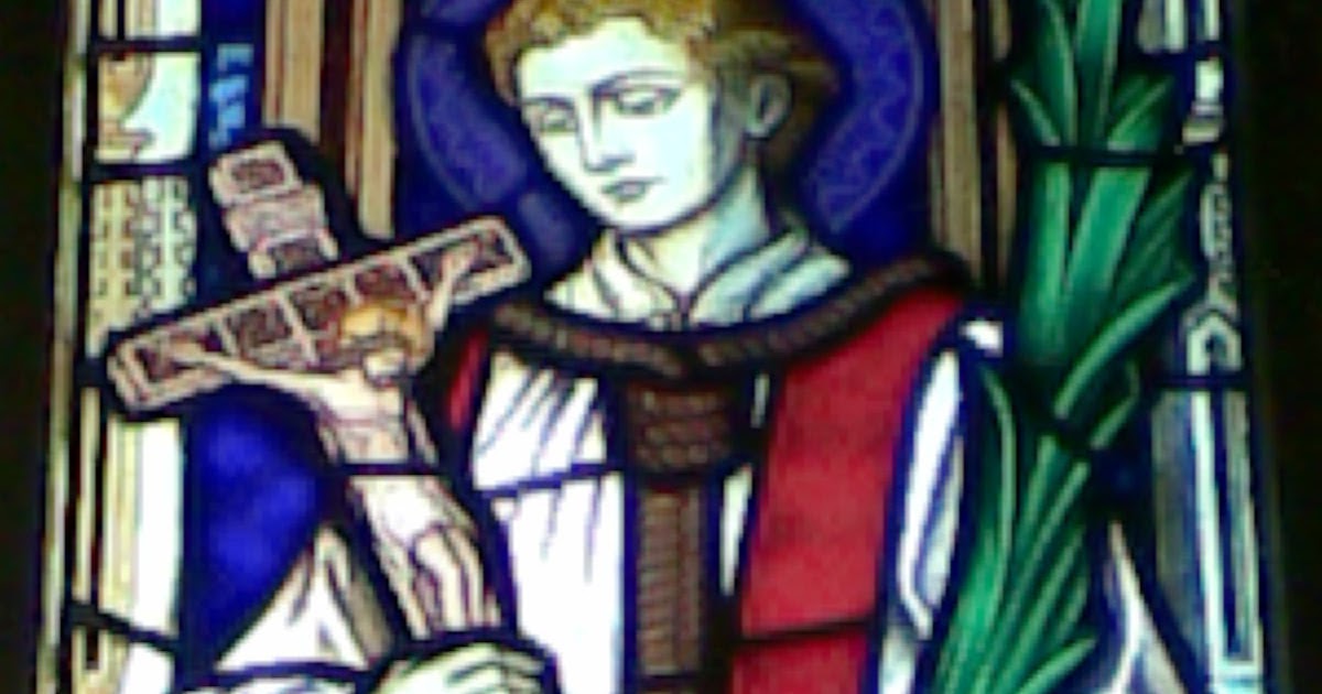 ORA PRO NOBIS Prayer to St. Eustace White Feast Day 25th October Louth