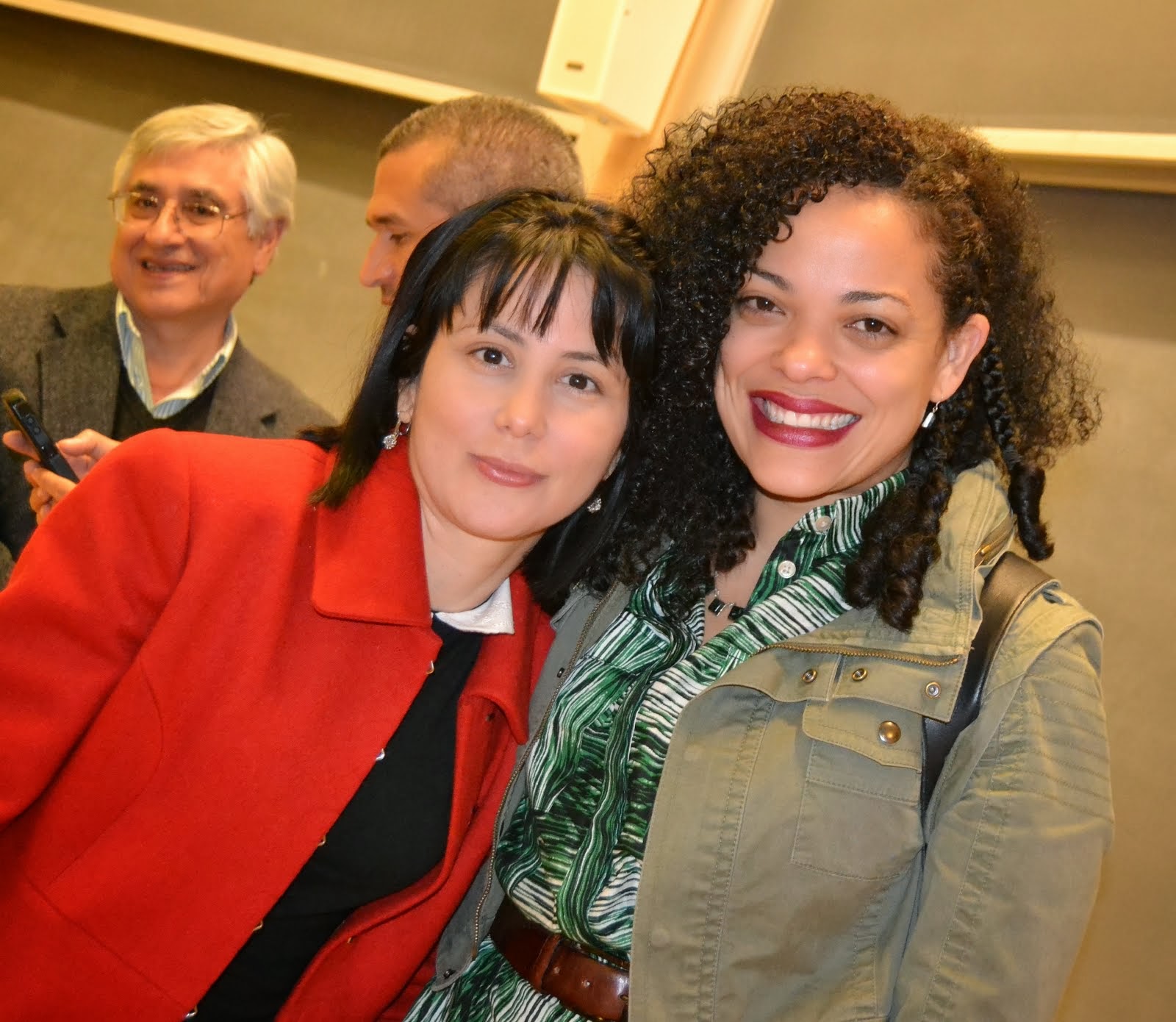 Con Wendy Guerra @ Dartmouth College (oct. 2013)