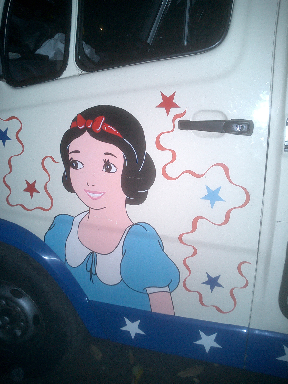 Filmic Light Snow White Archive London Ice Cream Truck Art